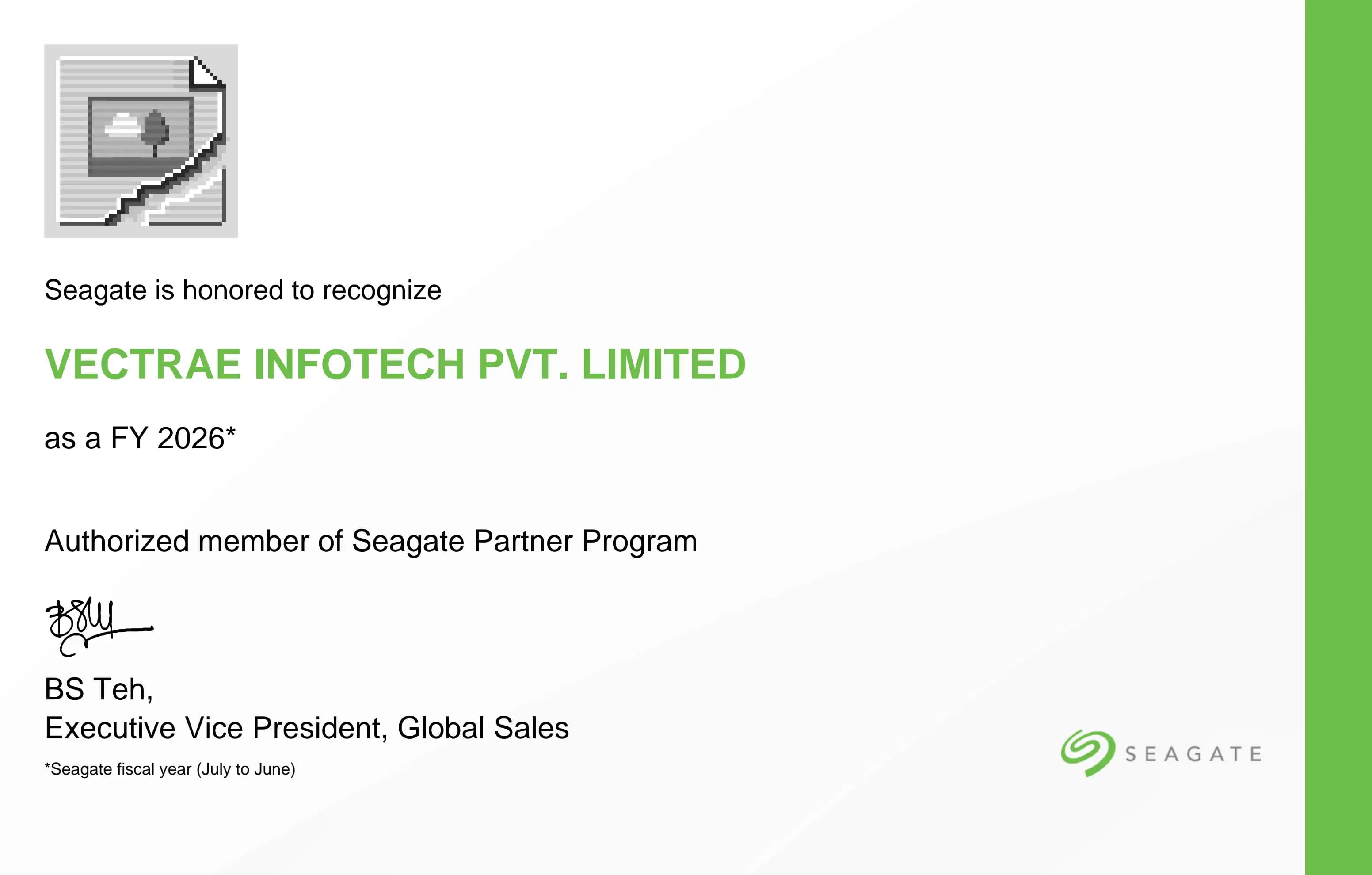 Certification